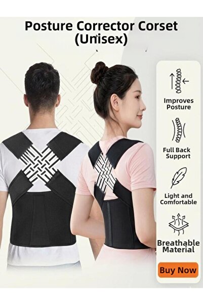 Ankaflex Training Sports Unisex Women and Men Upright Posture Corrector Corse...