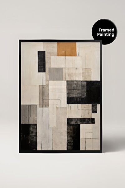 House Gorgeous Αφηρημένη διακοσμητική ζωγραφική με πλαίσιο, Διακόσμηση τοίχου...