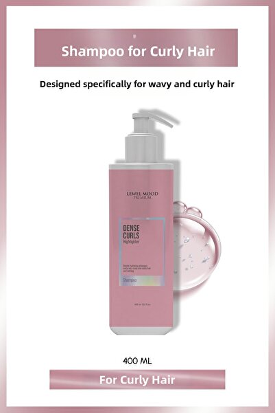 LEVELMOD Dense Curls Care Shampoo for Curly Hair 350ml