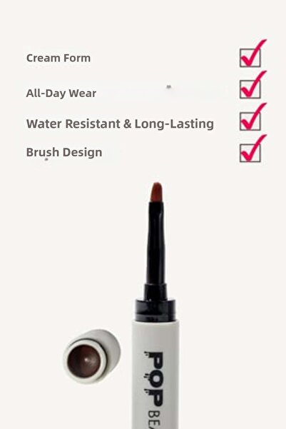 POP Beauty Eyebrow Pomade, Tattoo, Eyebrow Pencil, Shadow Eyebrow Pomade3