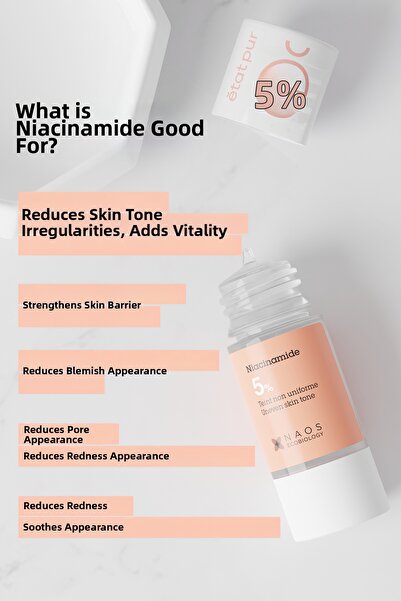 Etat Pur Pure Active Niacinamide 5% Skin Tone Equalizer All Skin Brightening Concentrated Care Serum 15ml