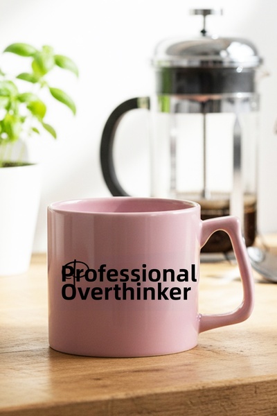 qoeuyl boutique "Professional Overthinker" Sarcastic Title Gift for a Friend ...