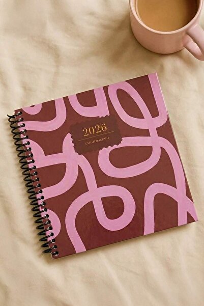 TRENDYOLMİLLA HOME Ατελείωτο Ημερολόγιο Προγραμματισμού, Σπιράλ, Γυαλιστερό Σ...