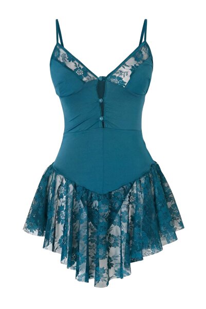 Trendyol Collection قميص بيبي دول من الجيرسيه بأزرار بدون كابس THMAW26LL00003