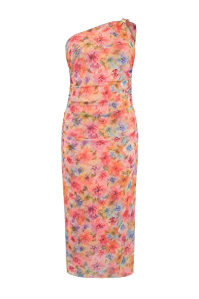 Trendyol Curve Mehrfarbiges, eng anliegendes, figurbetontes, flexibles, gestr...