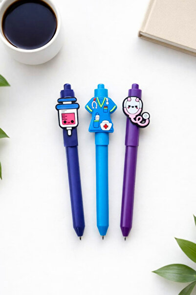 excarpin Sağlık Personeli Koleksiyonu Rahat Yazım Esnek Tutuş Mavi Lacivert M...