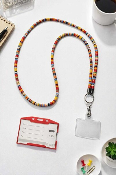 excarpin Ayarlanabilir Boy Ekstra Dayanıklı Telefon ve Personel Kart Tutucu B...