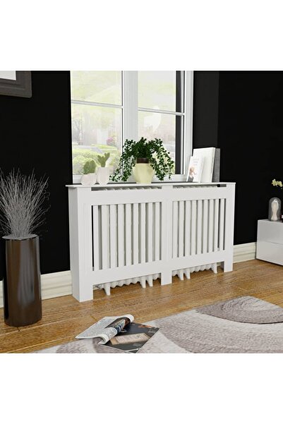 Concept Dulap mască calorifer radiator din MDF 152 cm, alb