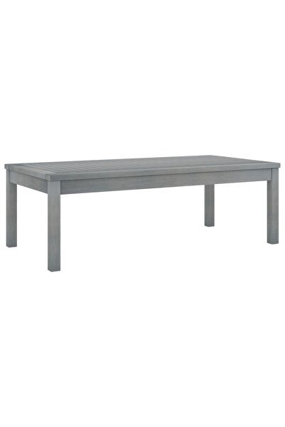 Concept Măsuță de cafea, gri, 100 x 50 x 33 cm, lemn masiv de acacia