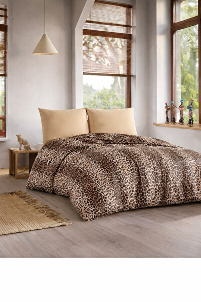 vippazar Σετ κλινοσκεπασμάτων Διπλό λεοπάρ Θήκη παπλώματος και 2 τεμάχια Θήκη...