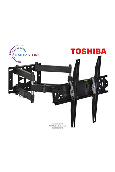 Toshiba 58U7153DB Uyumlu 58" Inç Hareketli Televizyon Duvar Askı Aparatı