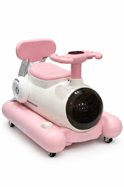 Bionic Luxury 3-in-1 Baby Ride-On Toy – Futuistic Submarine Scooter with Musi...