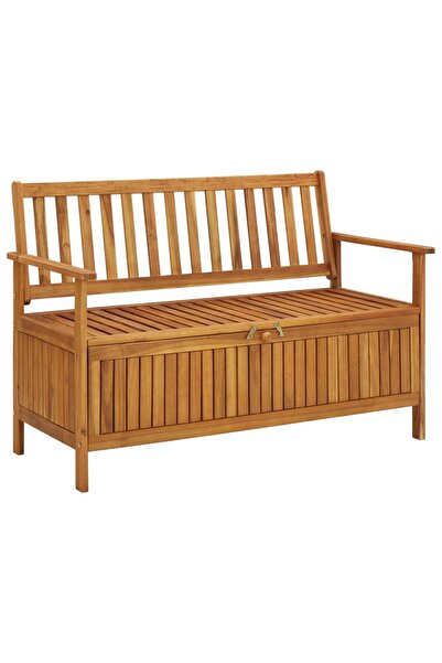 Concept Bancă de depozitare grădină, 120 cm, lemn masiv de acacia