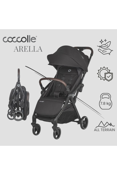 Coccolle Carucior sport pliere automata Coccolle Arella Jet black