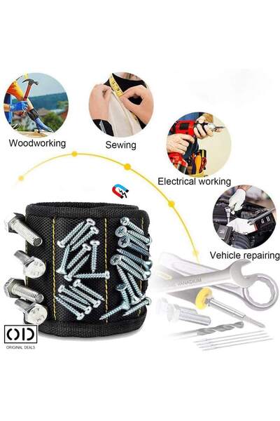 ORIGINAL DEALS Brățară magnetică pentru fixarea șuruburilor, cuielor și diblu...