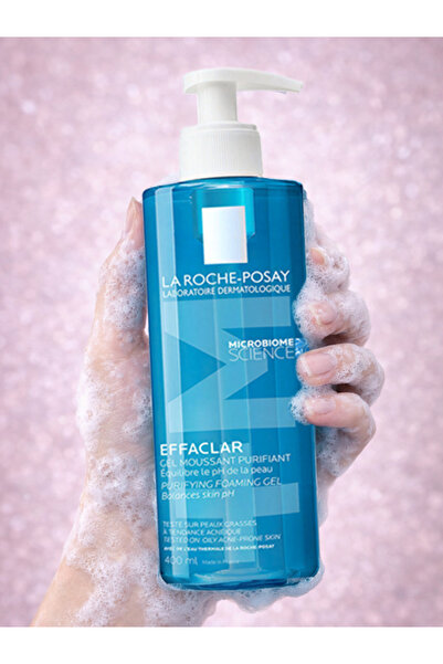 La Rochère لاروش بوزيه جل رغوي مطهر للبشرة الدهنية والحساسة - 400 مل