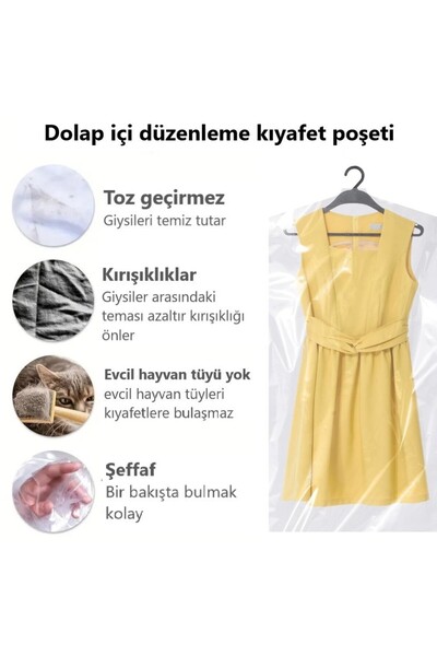 JokeyAmbalaj Gardırop İçi Askılık Yuvalı 60x160cm Kuru Temizleme - Dolap Içi ...