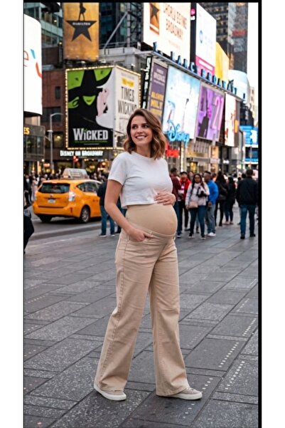 FİDAN FASHİON بنطلون حمل FDN من الليكرا يلف البطن ES مرن ANDI قابل للتعديل حز...