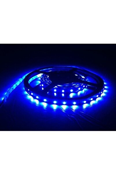 Xenon Bright Bandă LED albastră 60 LED-uri/metru, 12V, rezistentă la apă, rol...