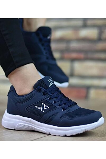 KOCAMANLAR X-Step 0-20 Hafif ve Rahat Taban Unisex Spor Ayakkabı LACİVERT