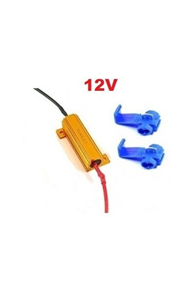Xenon Bright Anulator de erori Rezistor 25W 8 Ohm 12v