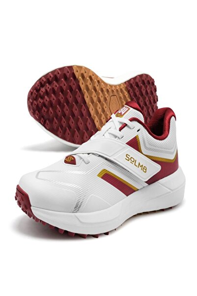 SOLM8 S4 Cricket Shoes for Men & Women - FlexSkin Seamless Upper, Diagonal St...