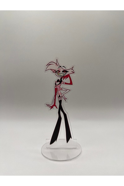 Hara Company Hazbin Hotel Animesi Angeldust Anime Akrilik Figür Standı