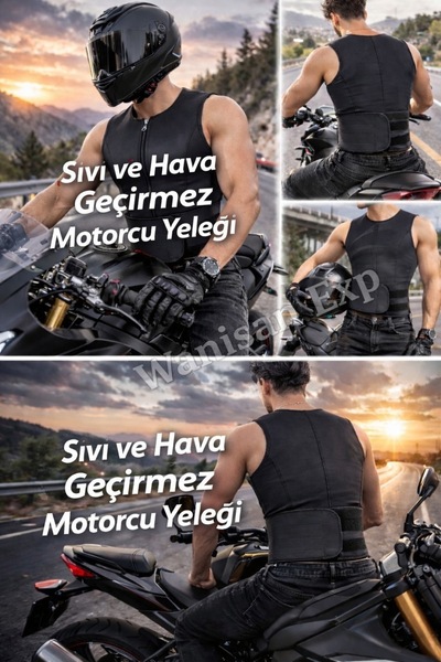 Ankaflex Standard Thermal Heat Insulation Biker Protection Vest Biker Wind Co...