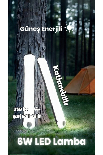 ZMR light tube usb ve güneş enerjisi ile şarj edilebilir katlanabilir şişiril...