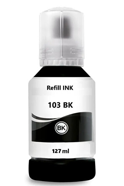 EPSON Siyah 127 ml / Renkliler 70 ml 103 Muadil Mürekkep Seti EcoTank ,L3110, L3150, L3160, L3190