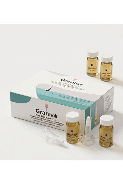 Granhair Intensive Anti-Hair Loss Treatment Vials (10 x 8ml), Hair Density, S...
