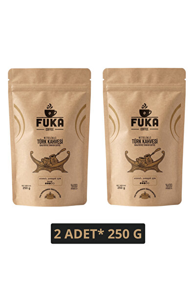 FUKA Nitelikli Türk Kahvesi - Traditional Blend (250 G X 2) (Orta Kavrum & Yu...