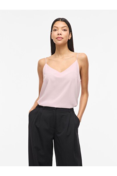 VILA Trägertop VIMATHILDE V-Ausschnitt