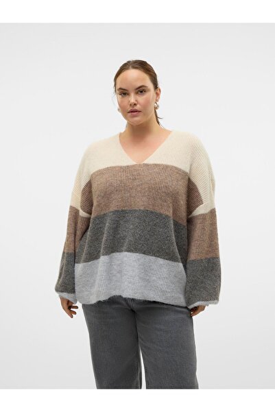 Veromoda Curve Strickpullover VMCDESMA Strickpullover