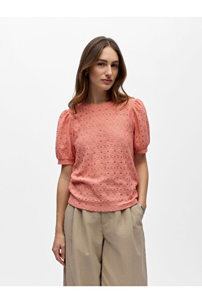 Object Bluză cu broderie englezească