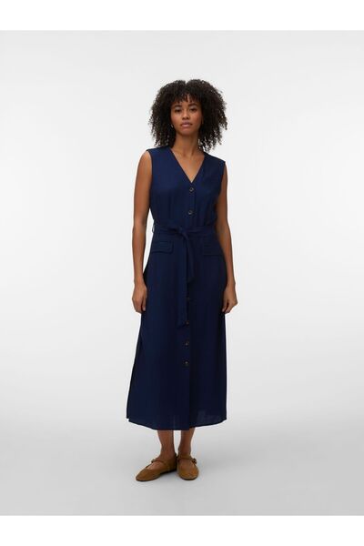 Vero Moda Kleid VMJAYLIN Langes Kleid