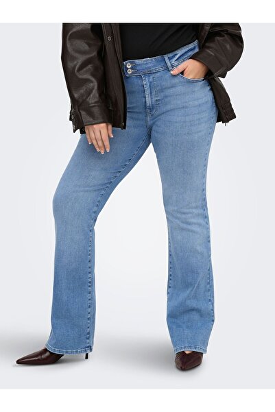 Only Carmakoma Flared fit jeans CARWILLY Hohe Taille Flared Jeans