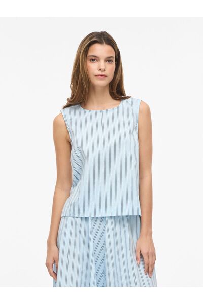 VILA Top VIVALENCIA Rundhals