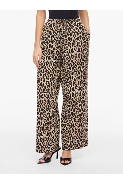 VILA Wide Leg Hose VIPRISILLA Mid-Waist