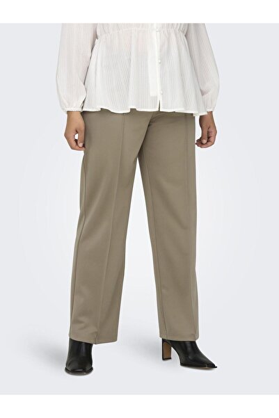 Only Carmakoma Kalhoty s rovným střihem, vysokým pasem a tvarovaným střihem