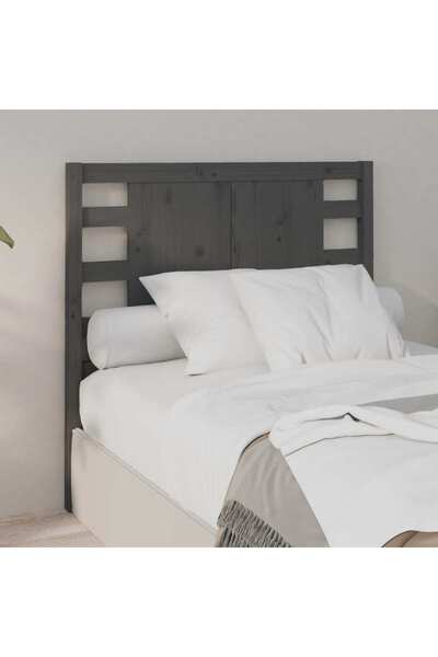 Concept Tăblie de pat, gri, 106x4x100 cm, lemn masiv de pin