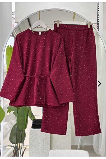 by nursel çiçek Set de damă Trend Stone cu imprimeu
