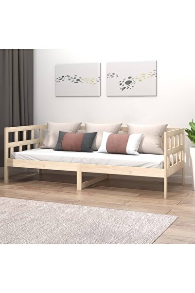 Concept Pat de zi, 90x190 cm, lemn masiv de pin