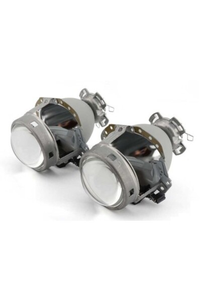 Xenon Bright Lupe pentru far Bixenon D2S 3'' tip Hella E55 EvoX-R 3.0 cu supo...