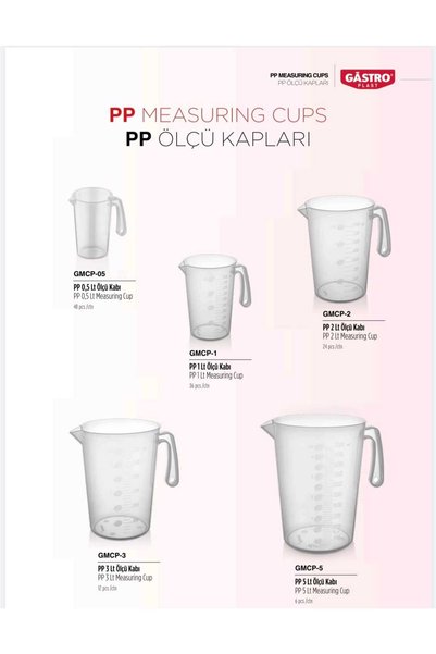 arsiva Liter Measurement Cup Plastic 2 Lt
