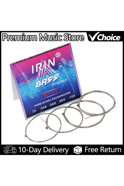 Choice B103 باس غيتار سلسلة الصلب الأساسية سبائك النيكل الجرح 4-سلسلة الكهربا...