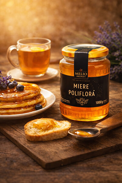Melio Lav Honey Pachet 10x Miere Poliflora 1 kg -