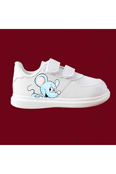 amazoondesing حذاء رياضي للأطفال باللون الأزرق سريع مطبوع حذاء رياضي