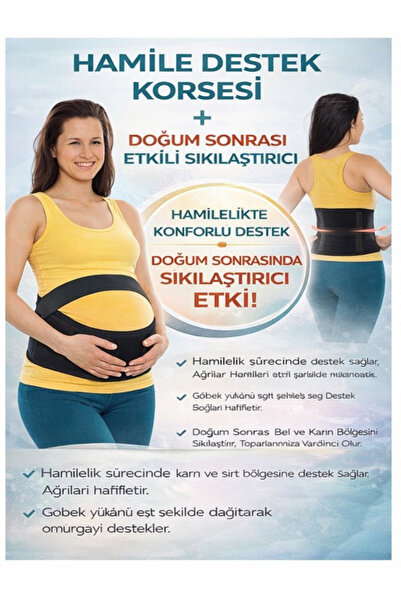 Ankaflex Corset de maternitate ortopedic - centură de talie cu durere de scia...