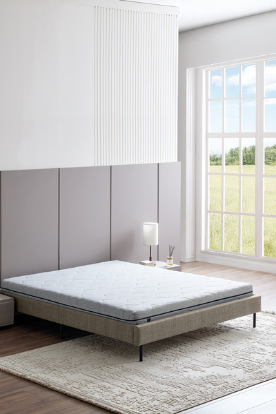 Yataş Optimum Flex Yatak, Orvia Karyola 2'li Set - Bej